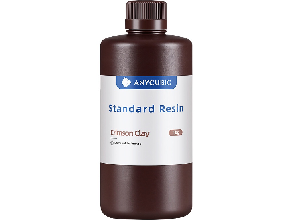 [109424440014] ANYCUBIC UV/LCD STANDARD CRIMSON CLAY 1kg