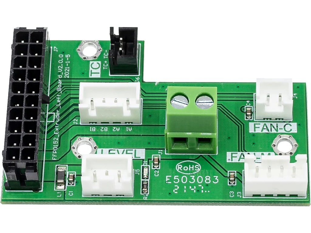 FLASHFORGE CREATOR 4 EXTRUDER BOARD LEFT