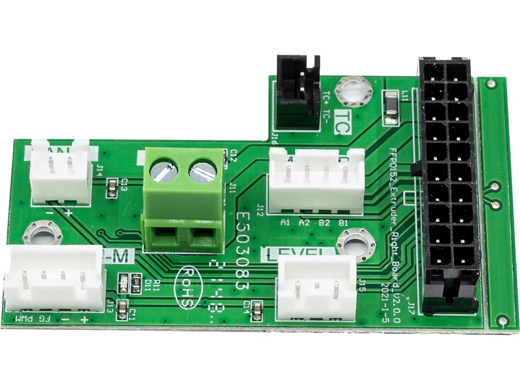 [600751440281] FLASHFORGE CREATOR 4 EXTRUDER BOARD RIGHT