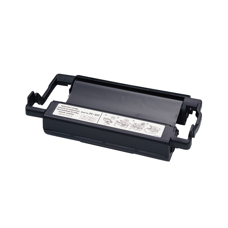 [120005440011] Brother PC-201 faxbenodigdheid Fax-inktcartridge + lint 420 pagina's Zwart 1 stuk(s)