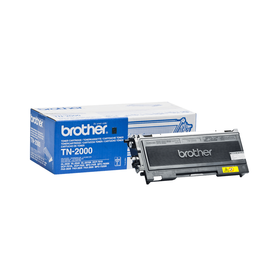 [120005440064] Brother TN-2000 tonercartridge 1 stuk(s) Origineel Zwart