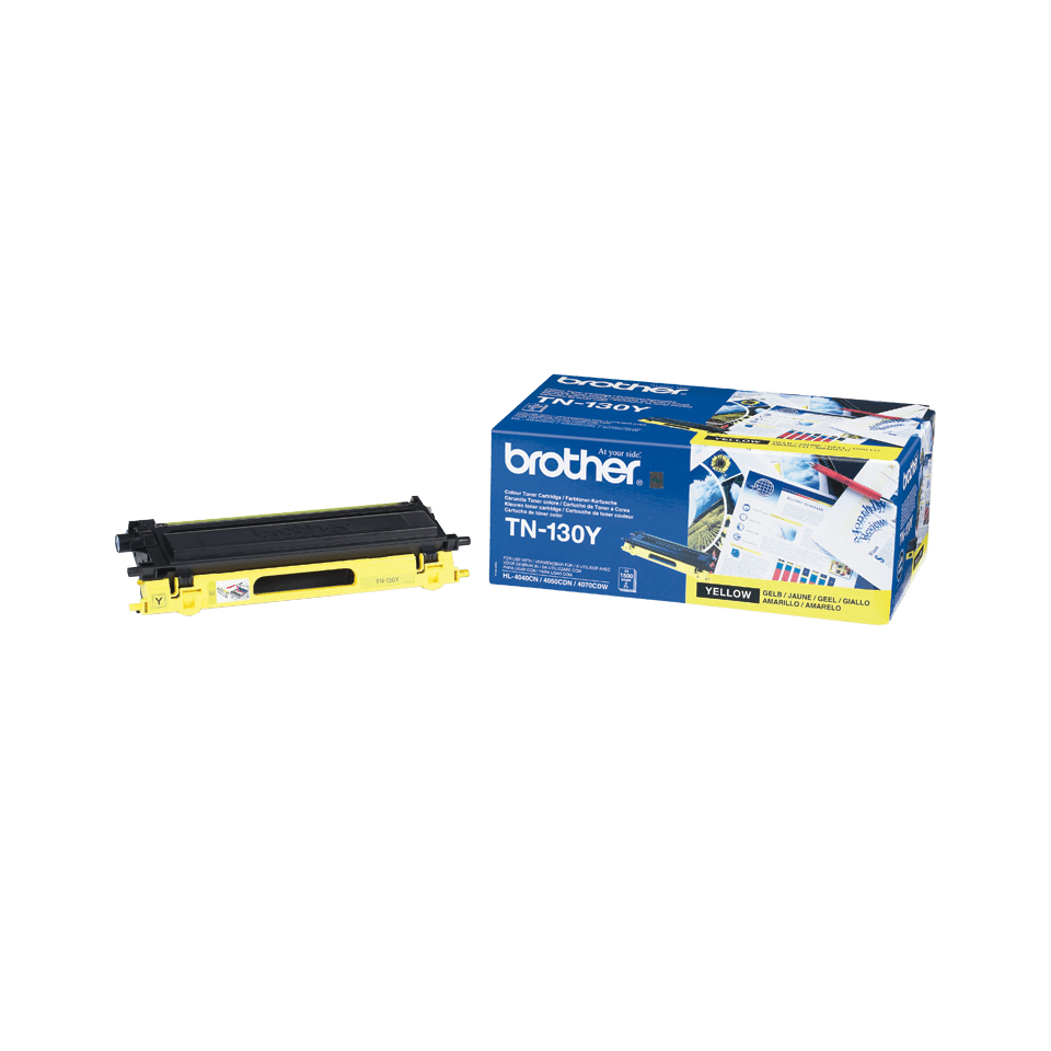 [120005440075] Brother TN-130Y tonercartridge 1 stuk(s) Origineel Geel
