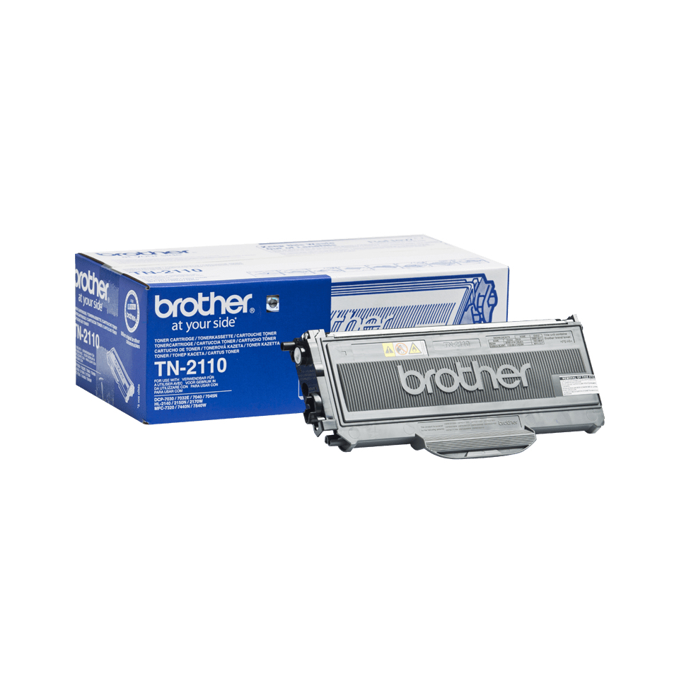 [120005440082] Brother TN-2110 tonercartridge 1 stuk(s) Origineel Zwart
