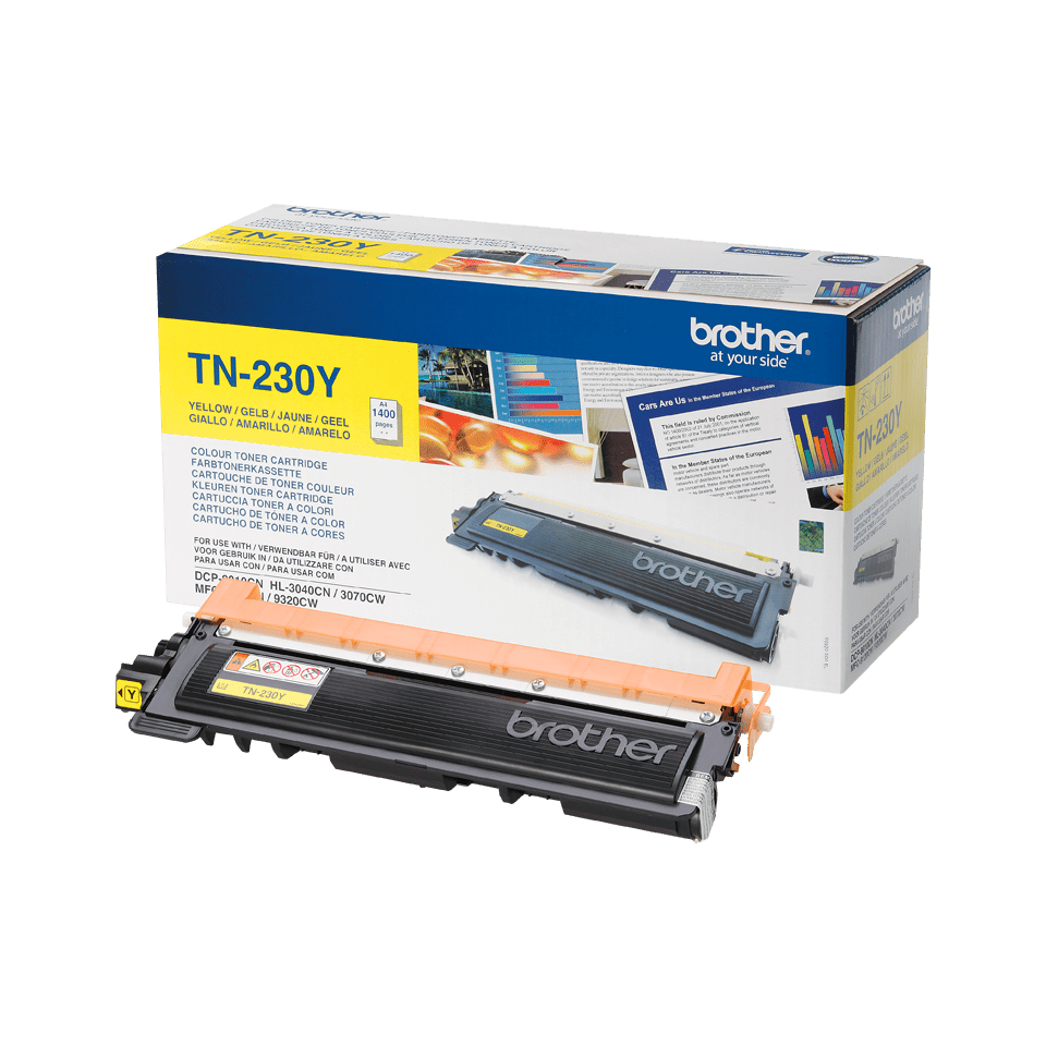 [120005440100] Brother TN-230Y tonercartridge 1 stuk(s) Origineel Geel