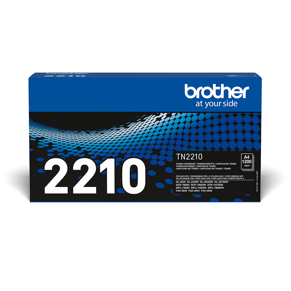 [120005440114] Brother TN-2210 tonercartridge 1 stuk(s) Origineel Zwart
