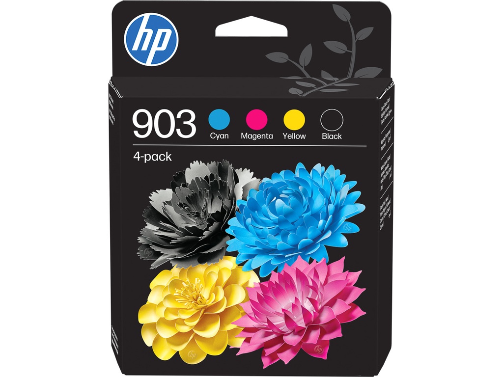 HEWLETT PACKARD 6ZC73AE#LS1 HP 903 OJ PRO ink (4) cmyk