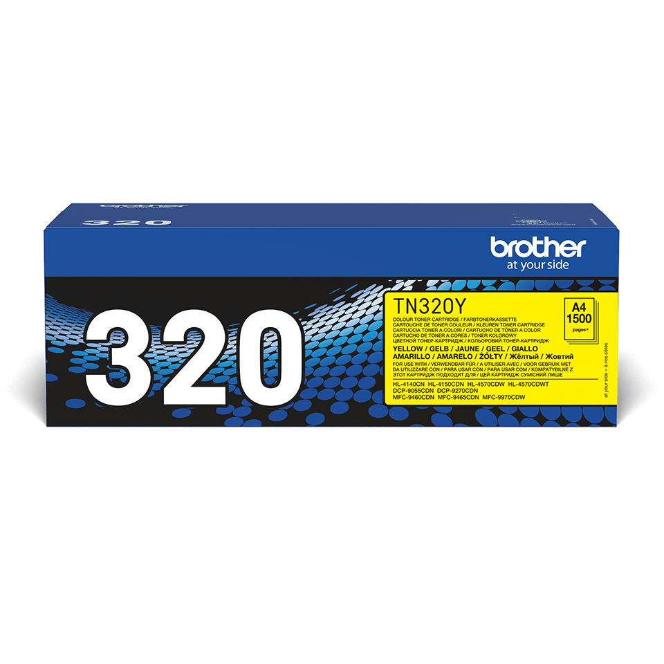 [120005440122] Brother TN-320Y tonercartridge 1 stuk(s) Origineel Geel