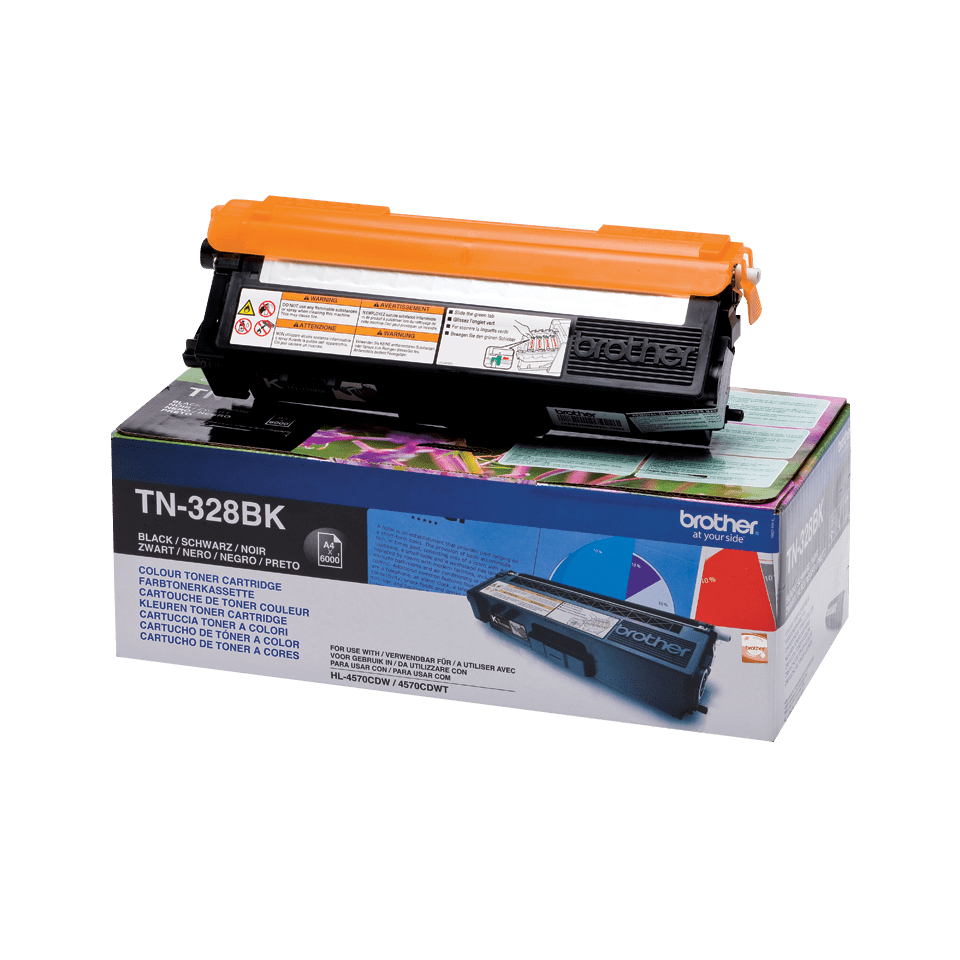 [120005440127] Brother TN-328BK tonercartridge 1 stuk(s) Origineel Zwart