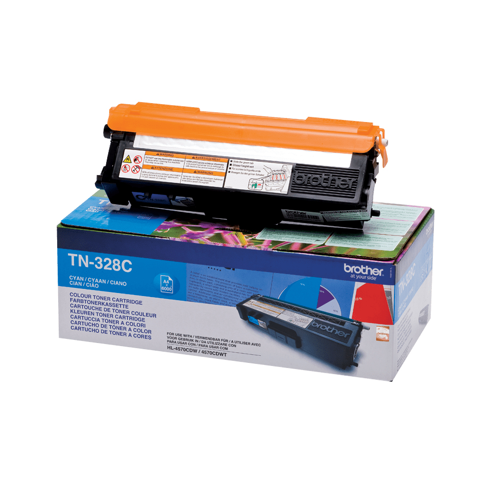 [120005440128] Brother TN-328C tonercartridge 1 stuk(s) Origineel Cyaan