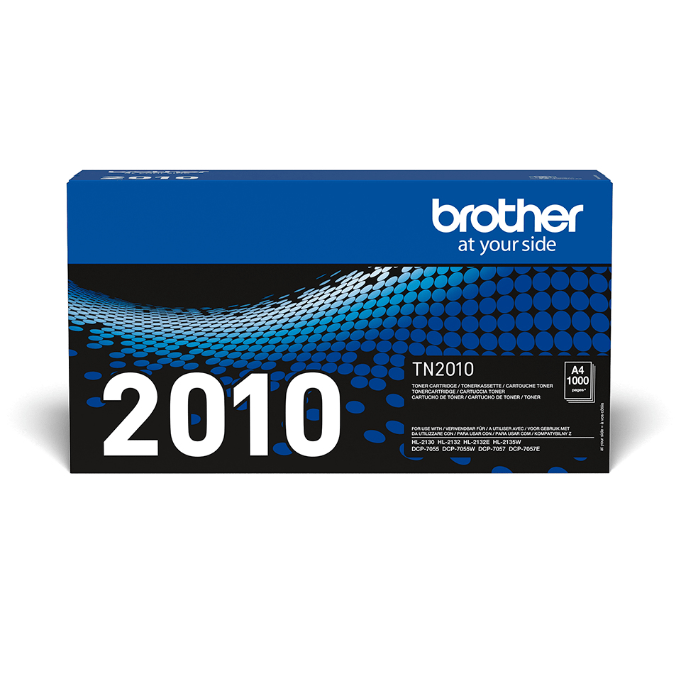 [120005440132] Brother TN-2010 tonercartridge 1 stuk(s) Origineel Zwart