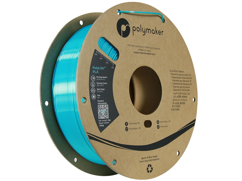 [109423440651] POLYMAKER SILK PLA 1,75mm LIGHT BLUE 1kg