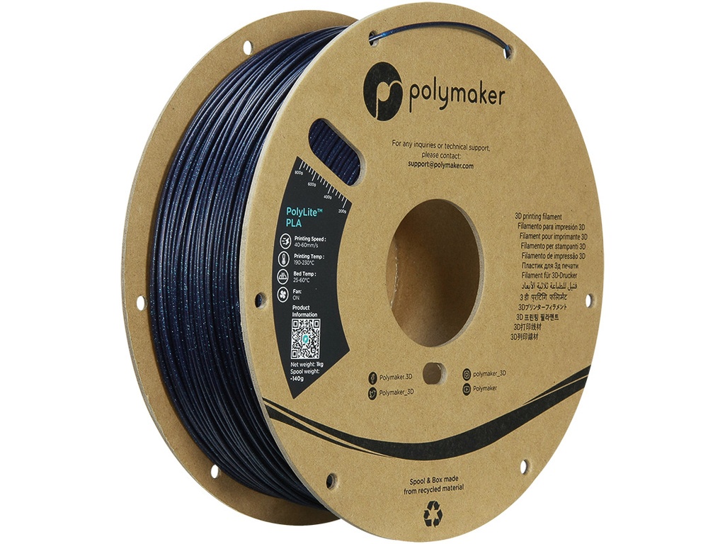 POLYMAKER PLA GALAXY 1,75mm DARK BLUE 1kg