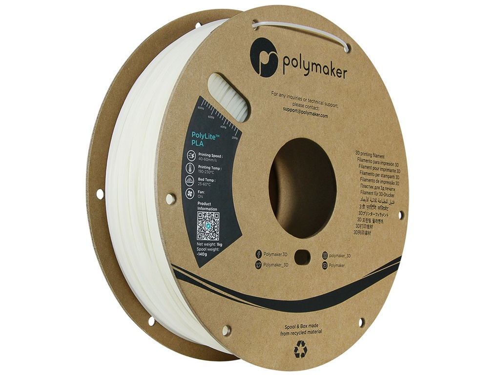 POLYMAKER PLA GLOW 1,75mm BLUE 1kg