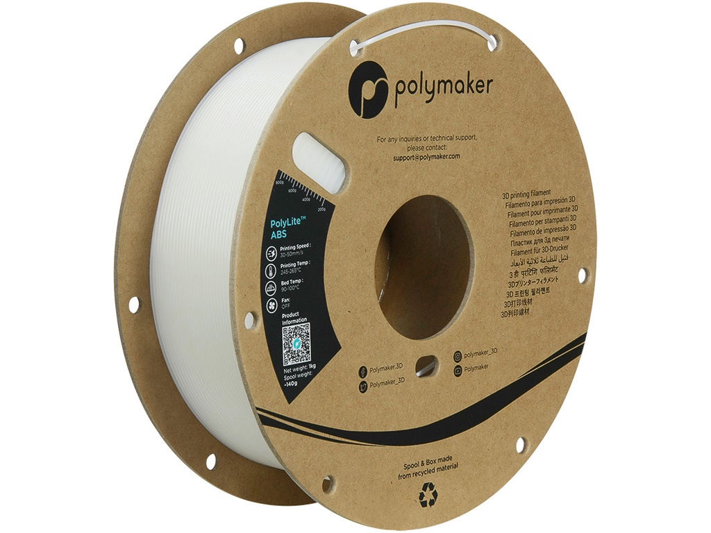 POLYMAKER ABS 1,75mm NATURAL 1kg