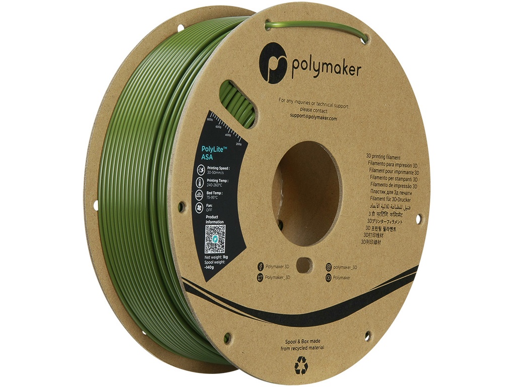 [109423440684] POLYMAKER ASA 2,85mm ARMY GREEN 1kg