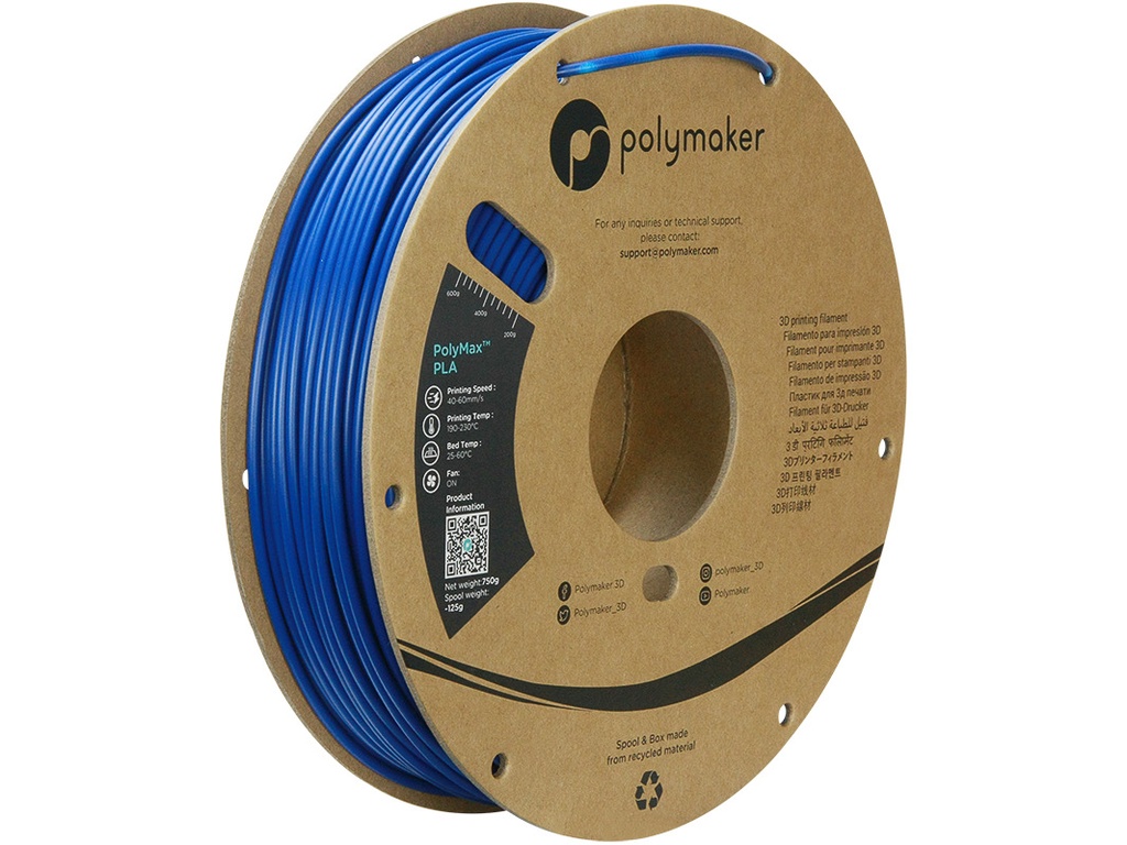 POLYMAKER TOUGH PLA 2,85mm BLUE 0,75kg