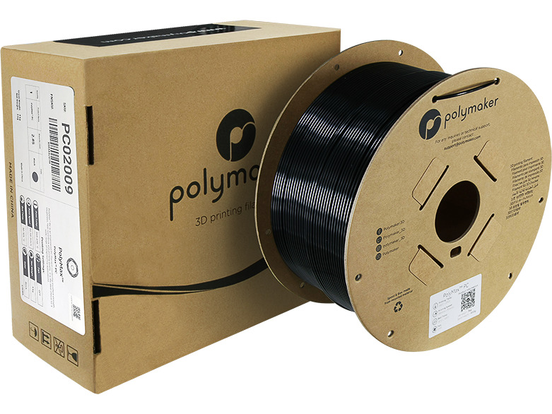 [109423440697] POLYMAKER TOUGH PC 2,85mm BLACK 3kg