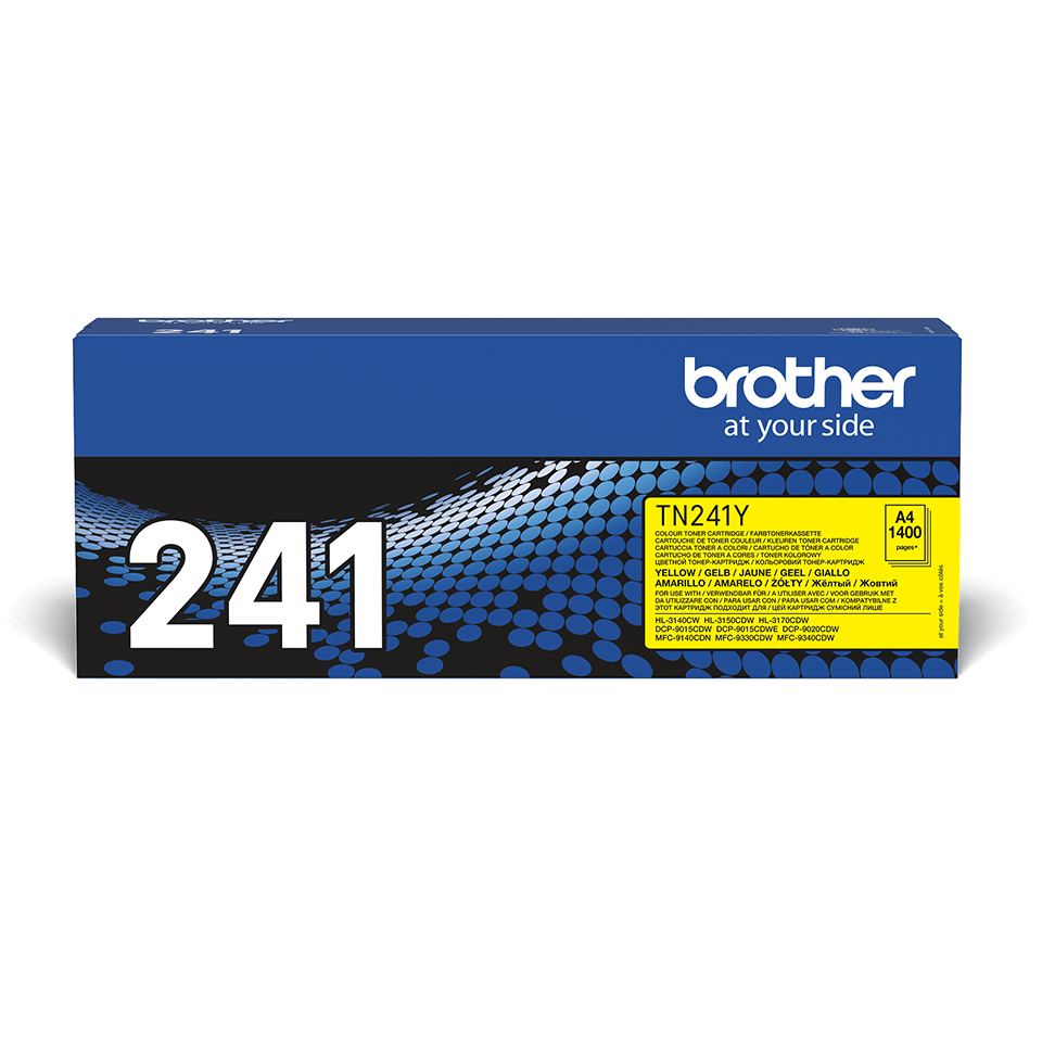 [120005440172] Brother TN-241Y tonercartridge 1 stuk(s) Origineel Geel