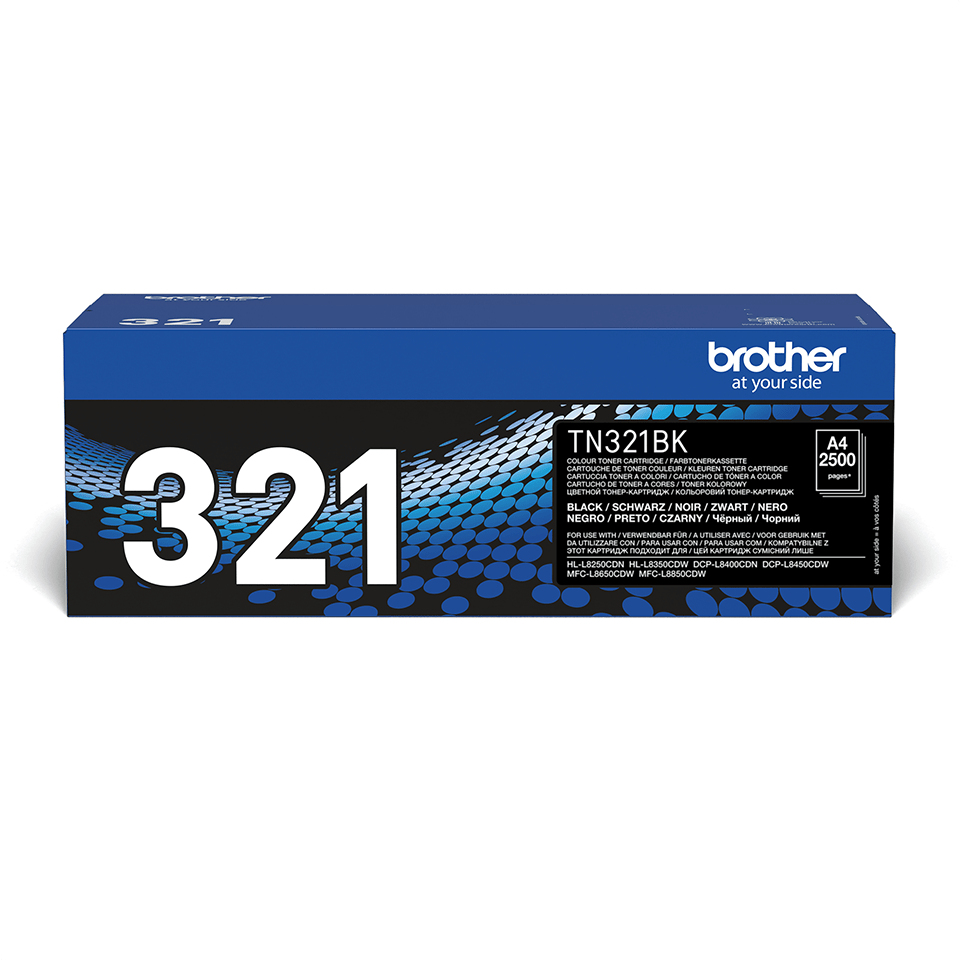 Brother TN-321BK tonercartridge 1 stuk(s) Origineel Zwart