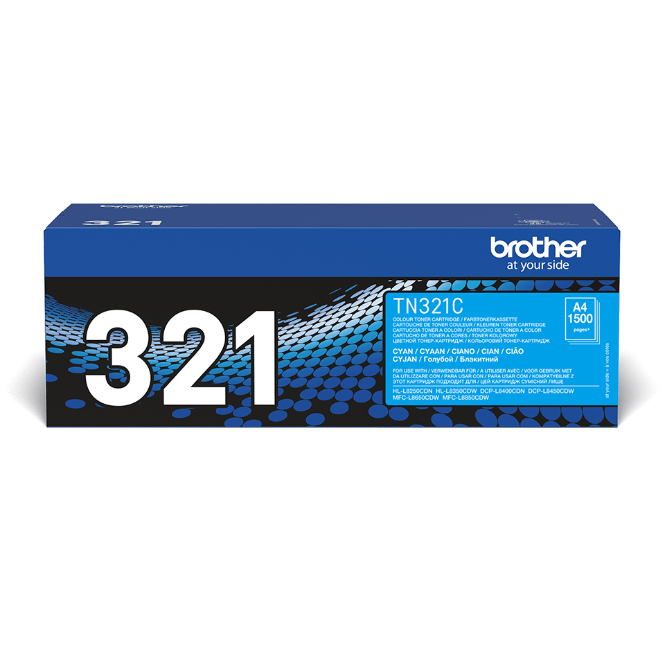Brother TN-321C tonercartridge 1 stuk(s) Origineel Cyaan