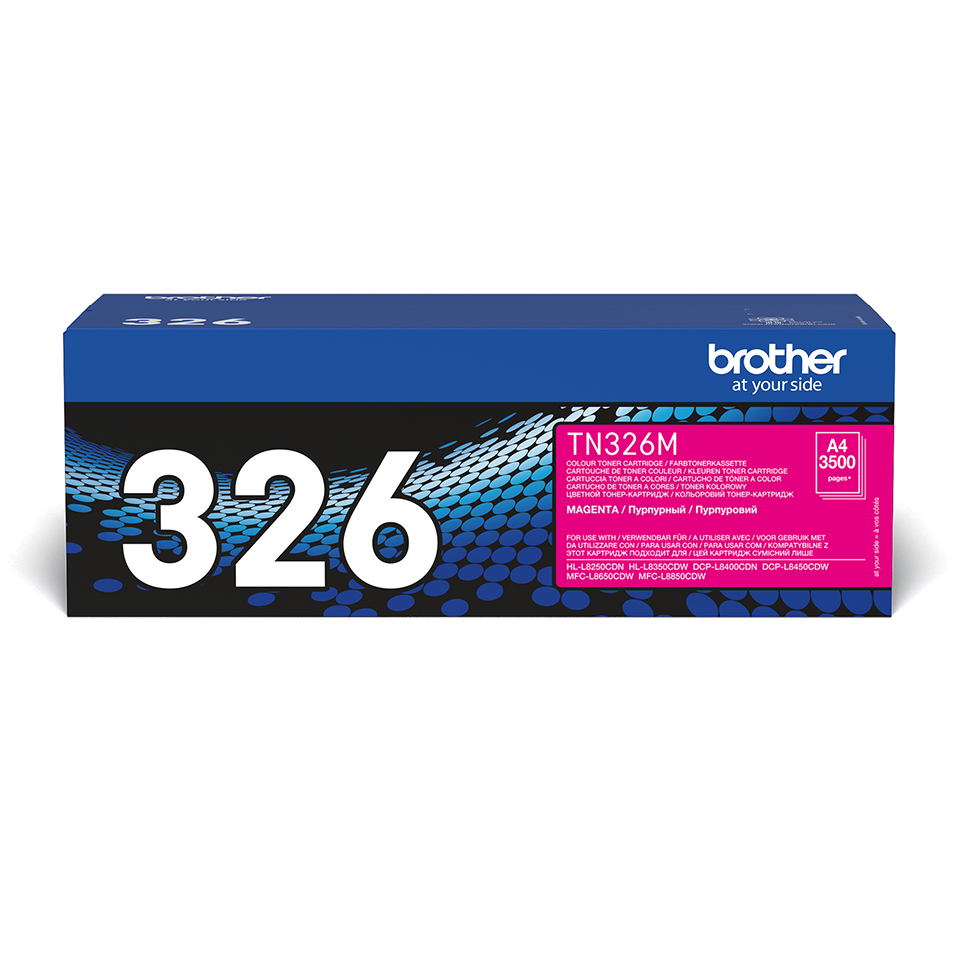 Brother TN-326M tonercartridge 1 stuk(s) Origineel Magenta