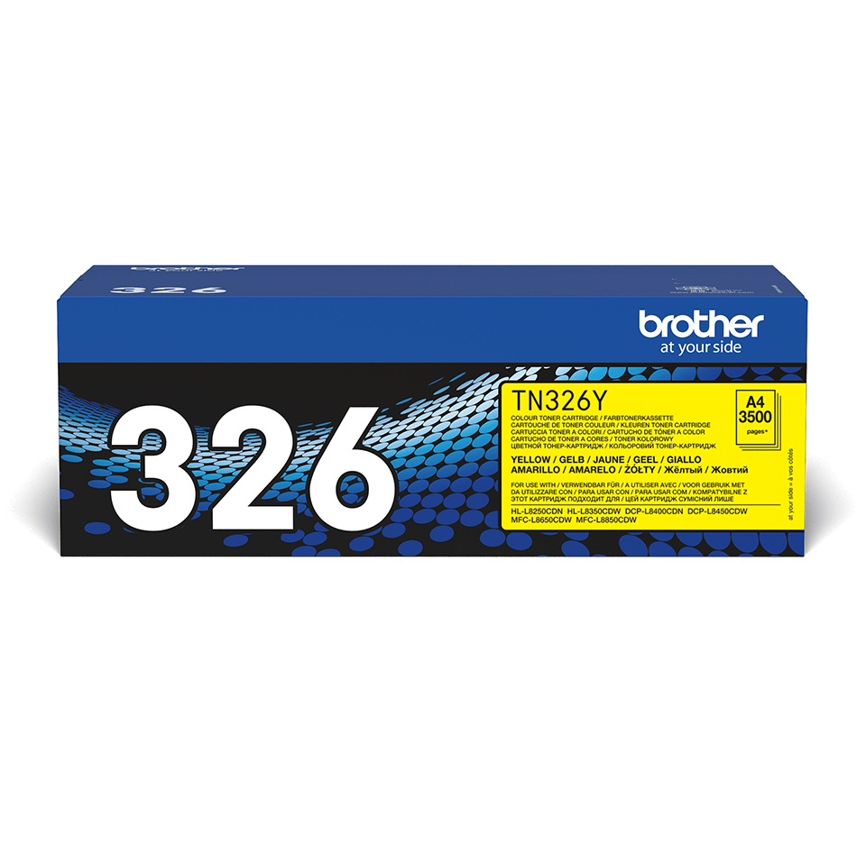 [120005440188] Brother TN-326Y tonercartridge 1 stuk(s) Origineel Geel