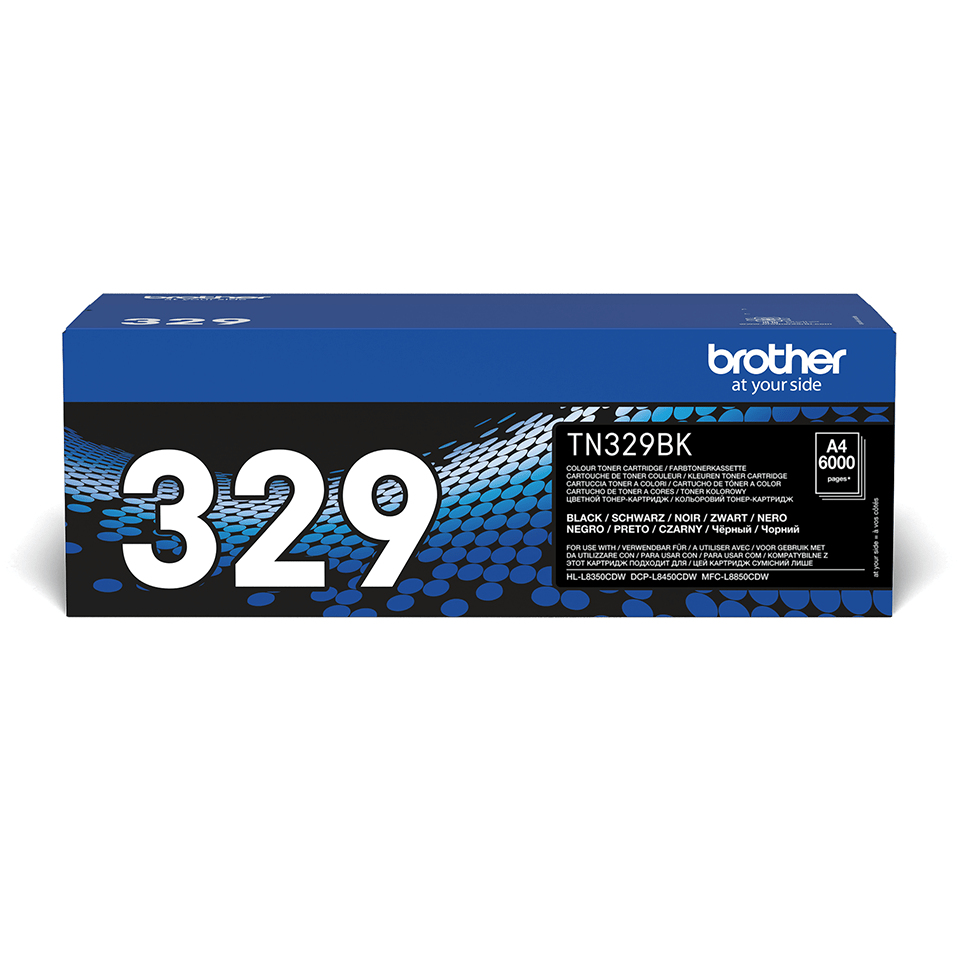 Brother TN-329BK tonercartridge 1 stuk(s) Origineel Zwart
