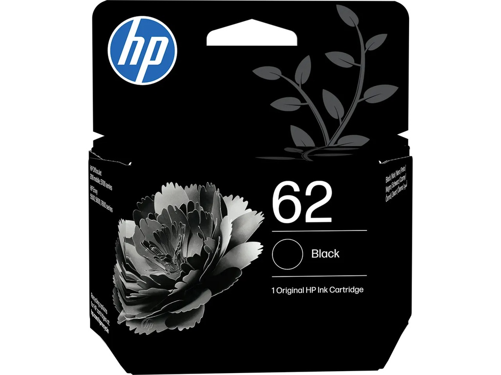 HEWLETT PACKARD C2P04AE#LS1 HP 62 OJ ink black ST 200