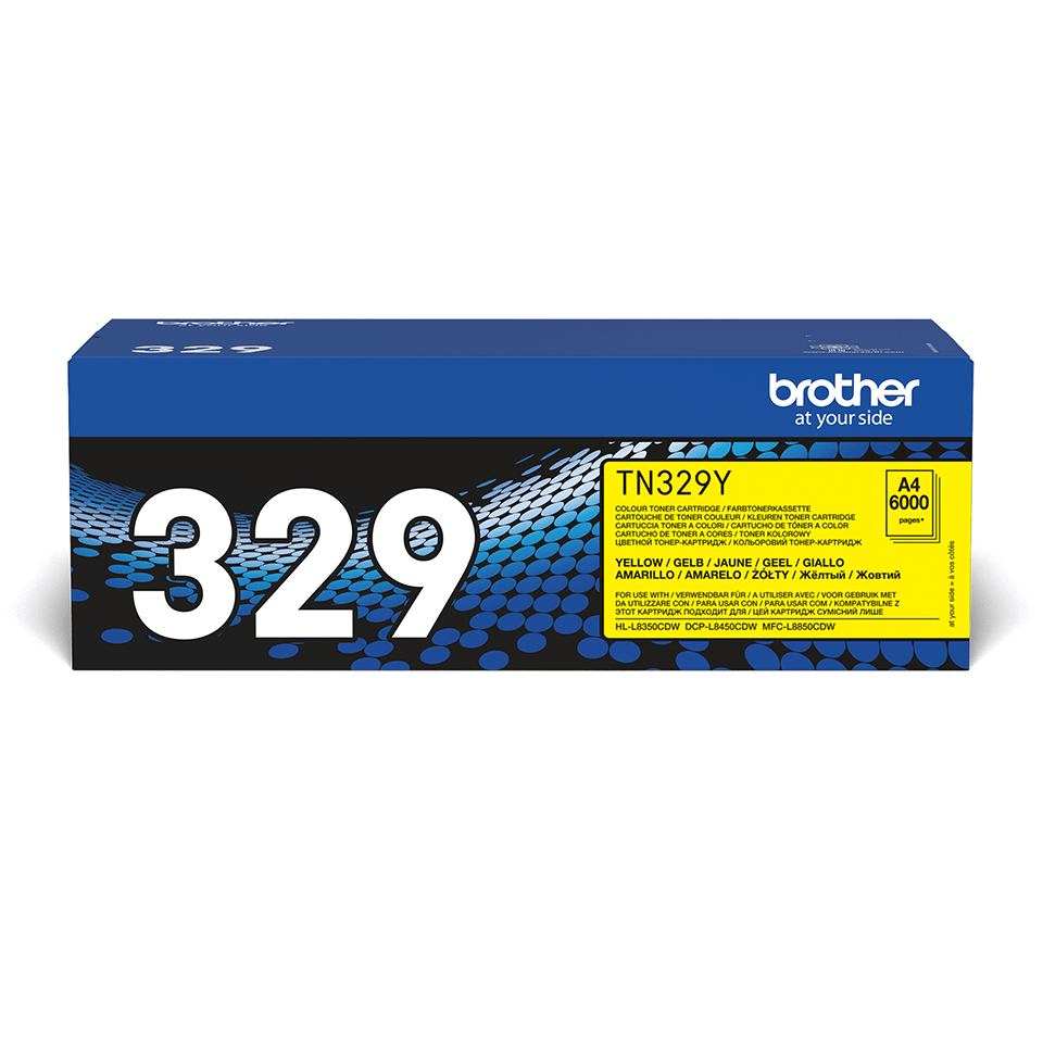 [120005440192] Brother TN-329Y tonercartridge 1 stuk(s) Origineel Geel