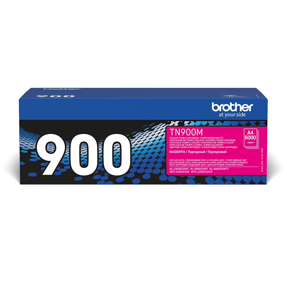 [120005440197] Brother TN-900M tonercartridge 1 stuk(s) Origineel Magenta