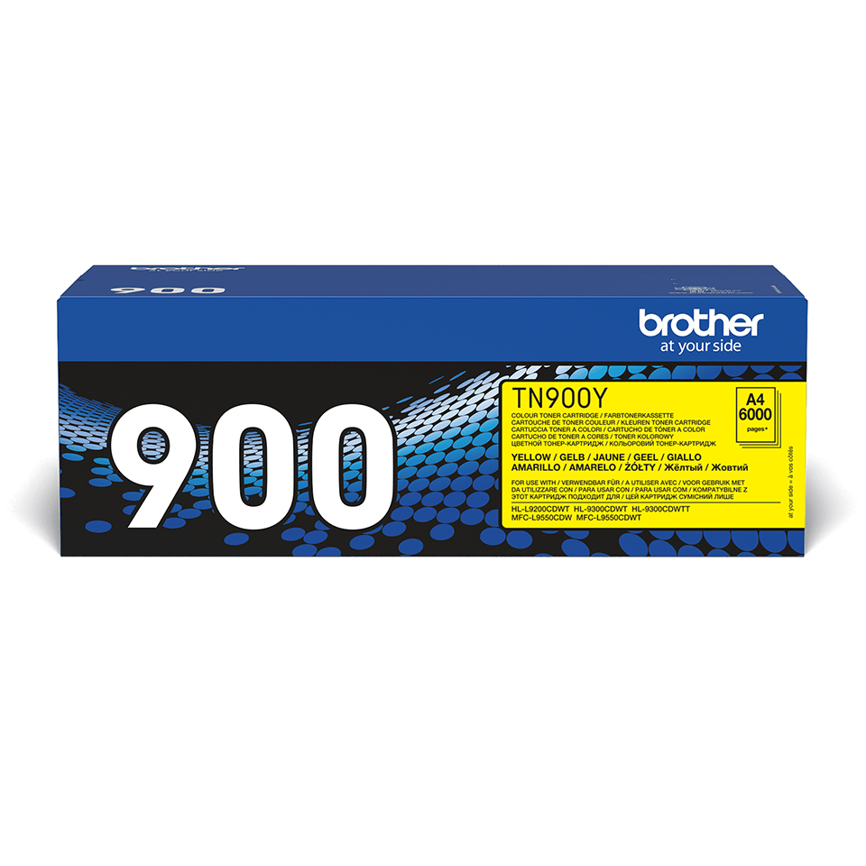 [120005440198] Brother TN-900Y tonercartridge 1 stuk(s) Origineel Geel