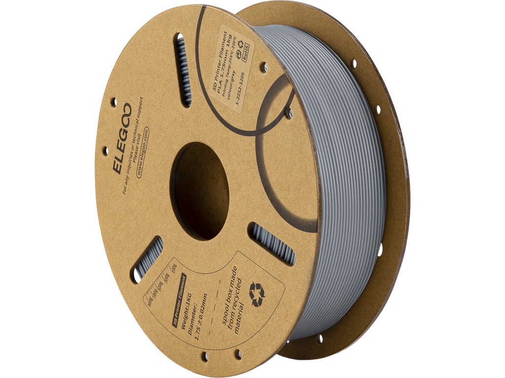 [109393440003] ELEGOO PLA 1,75mm GREY 1kg