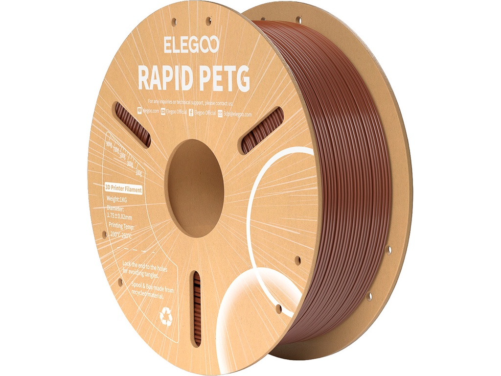 ELEGOO RAPID PETG 1,75mm BROWN 1kg
