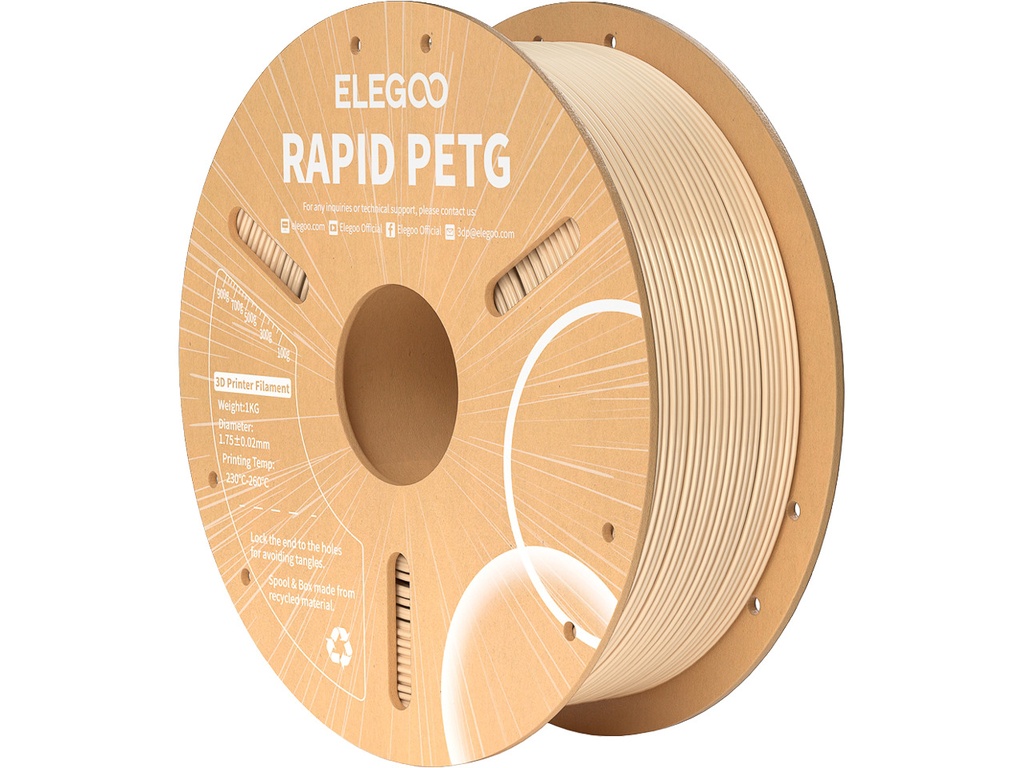 [109393440083] ELEGOO RAPID PETG 1,75mm BEIGE 1kg