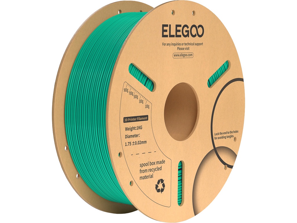 [109393440176] ELEGOO PLA+ 1,75mm SEA GREEN 1kg