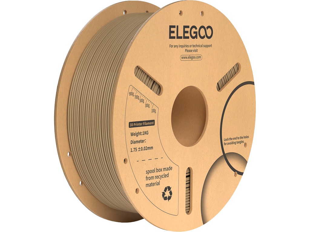 [109393440181] ELEGOO PLA+ 1,75mm WOOD COLOR 1kg