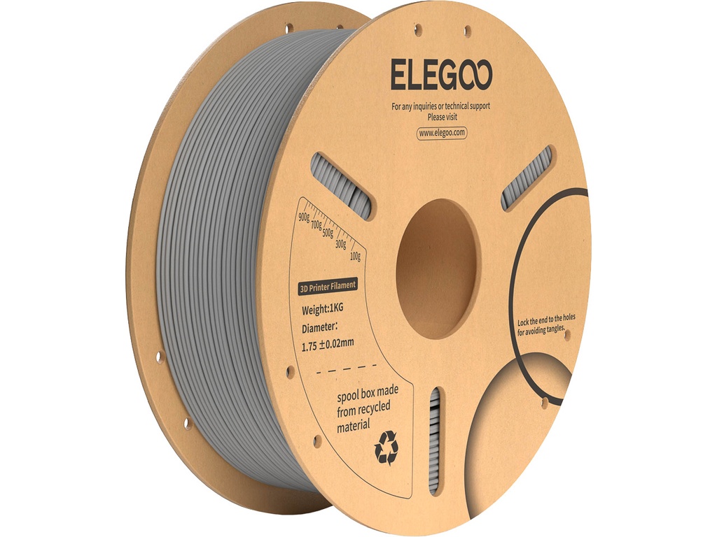 [109393440185] ELEGOO PLA+ 1,75mm GREY 1kg
