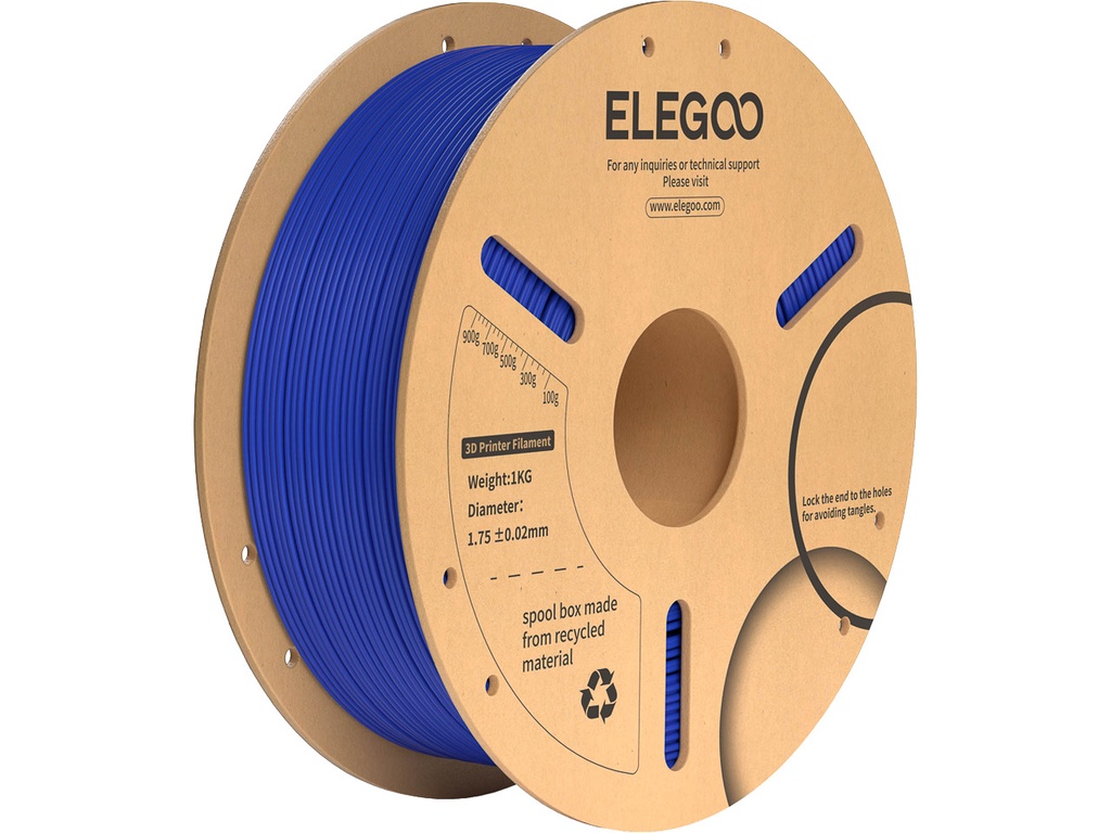 [109393440189] ELEGOO PLA+ 1,75mm DARK BLUE 1kg