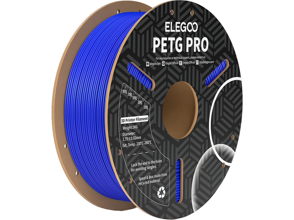 [109393440248] ELEGOO PLA PRO 1,75mm BLUE 1kg