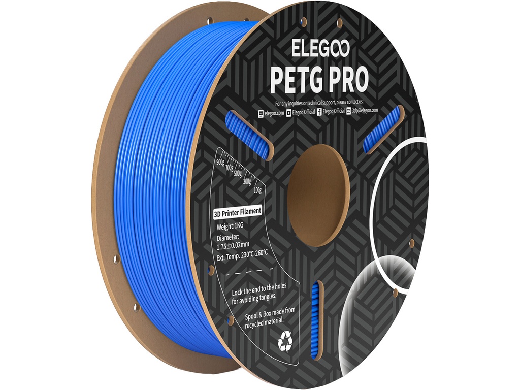 [109393440268] ELEGOO PETG PRO 1,75mm LIGHT BLUE 1kg