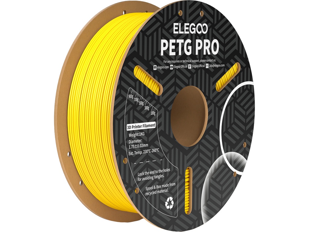 [109393440270] ELEGOO PETG PRO 1,75mm YELLOW 1kg