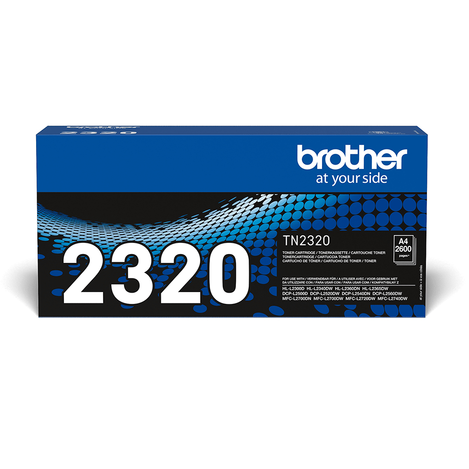 [120005440208] Brother TN-2320 tonercartridge 1 stuk(s) Origineel Zwart