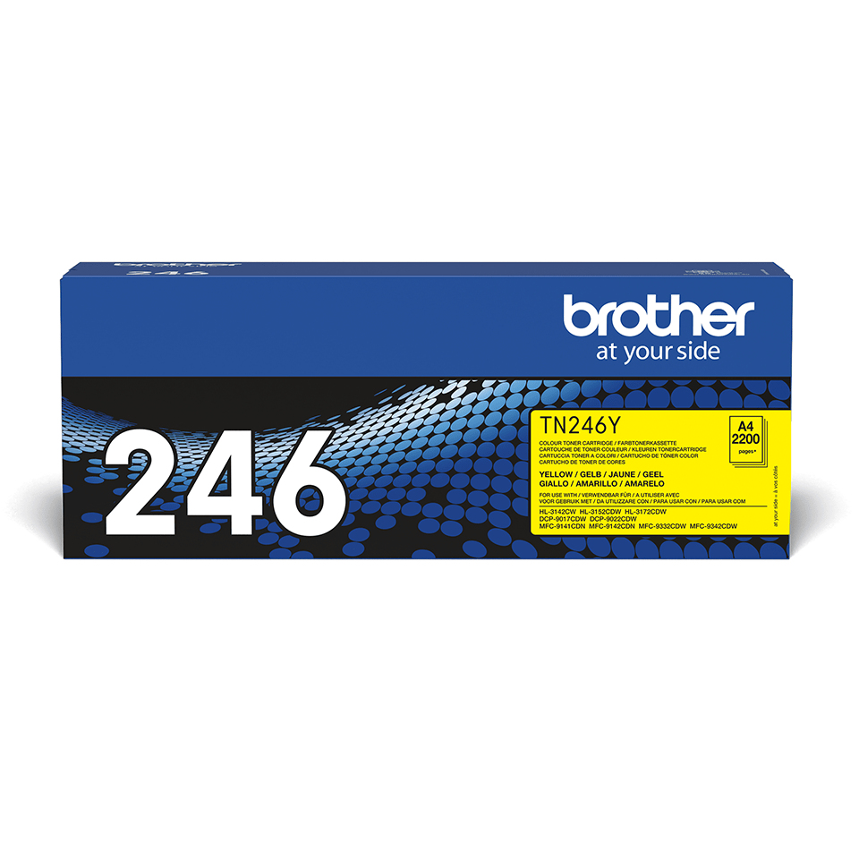 [120005440215] Brother TN-246Y tonercartridge 1 stuk(s) Origineel Geel