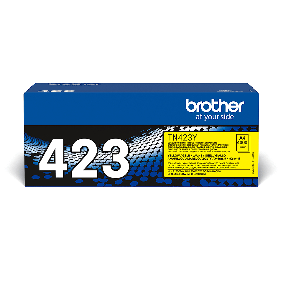 [120005440231] Brother TN-423Y tonercartridge 1 stuk(s) Origineel Geel