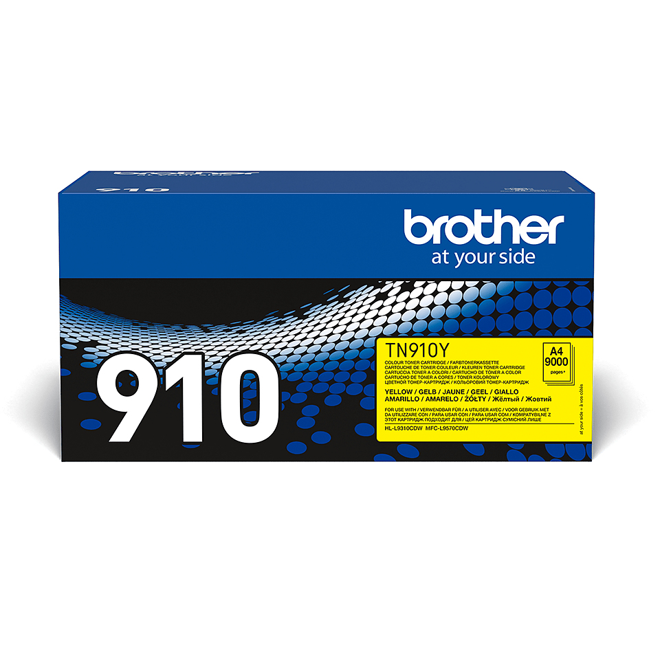 [120005440239] Brother TN-910Y tonercartridge 1 stuk(s) Origineel Geel