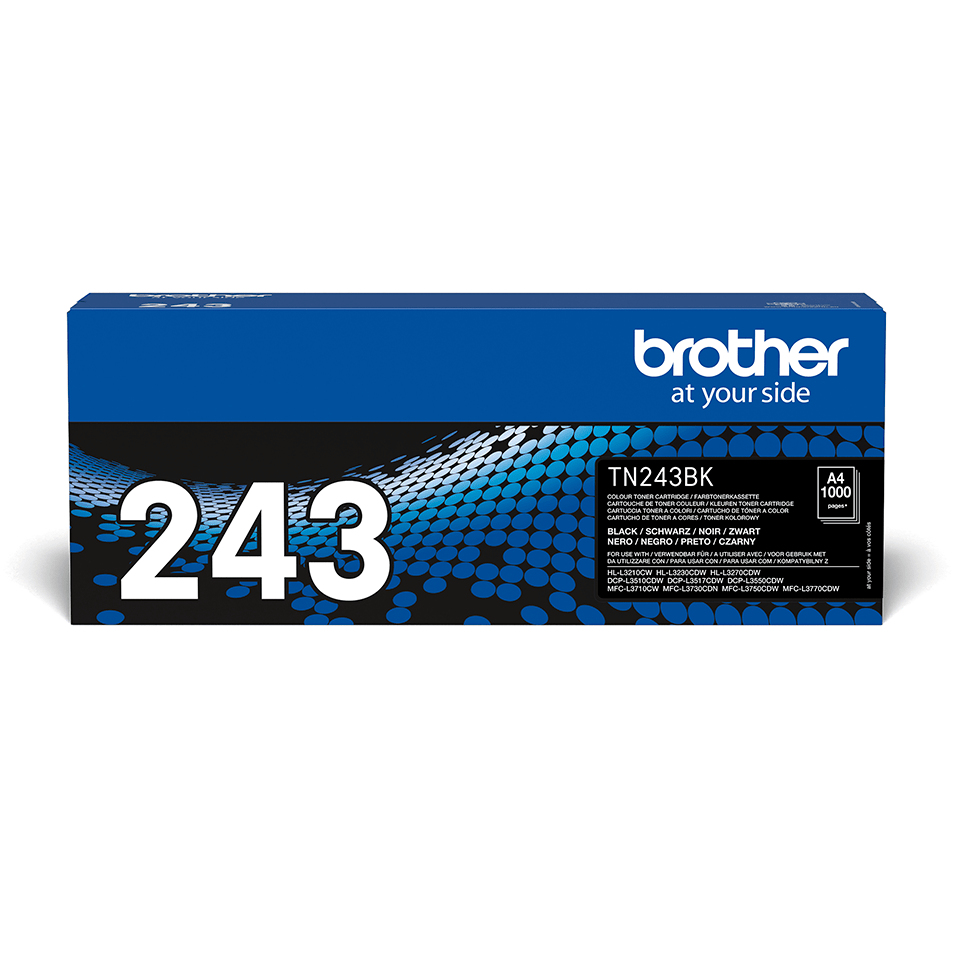 [120005440242] Brother TN-243BK tonercartridge 1 stuk(s) Origineel Zwart