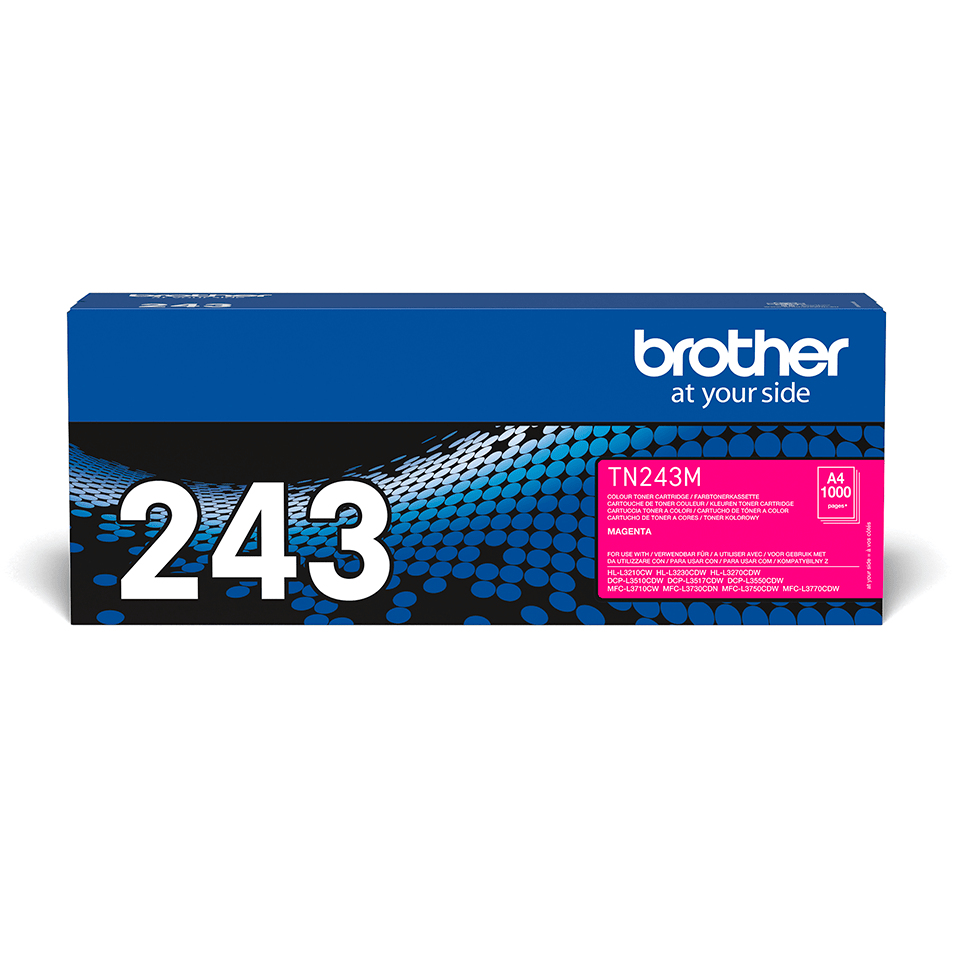 [120005440244] Brother TN-243M tonercartridge 1 stuk(s) Origineel Magenta