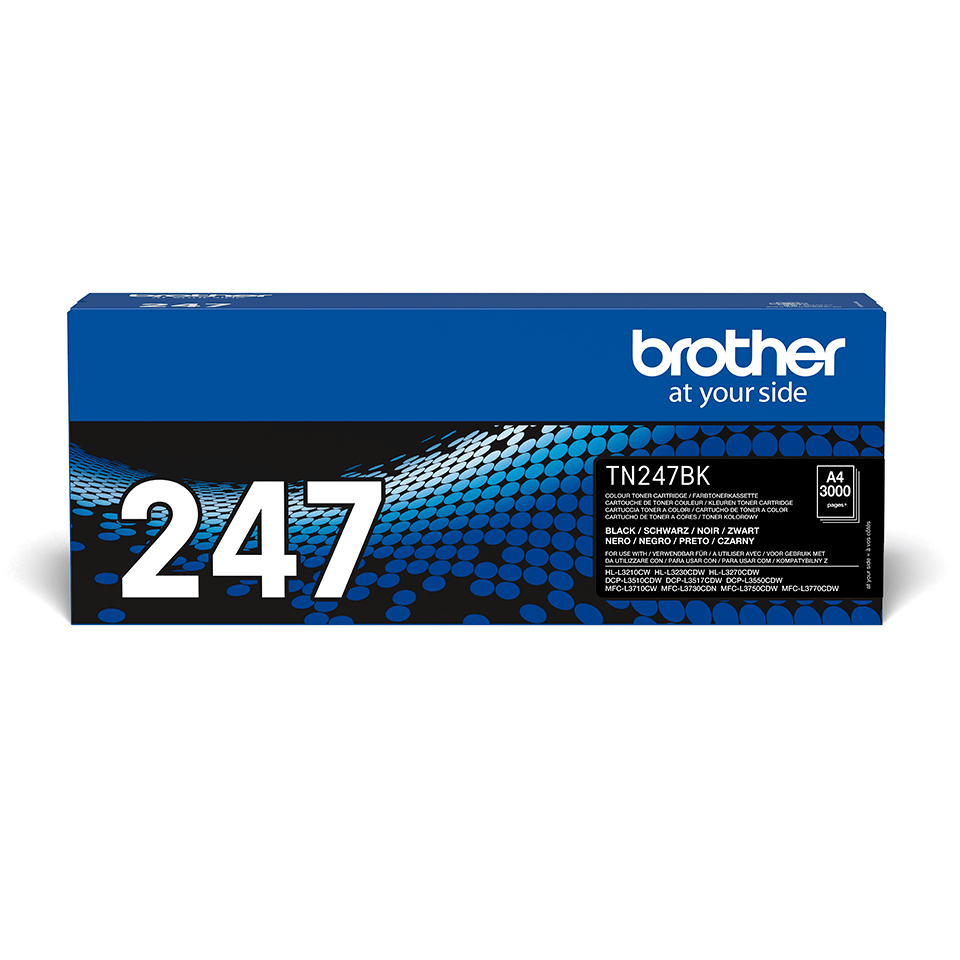 [120005440247] Brother TN-247BK tonercartridge 1 stuk(s) Origineel Zwart