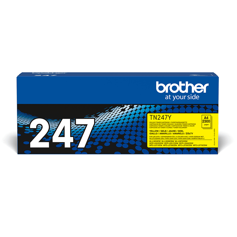 [120005440250] Brother TN-247Y tonercartridge 1 stuk(s) Origineel Geel