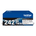 Brother TN-242BKTWIN tonercartridge 2 stuk(s) Origineel Zwart